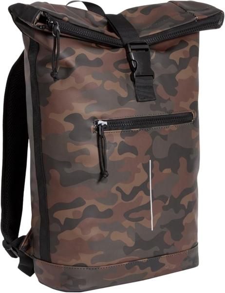 Mart Army - New York Rolltop Backpack 16L Green Camouflage